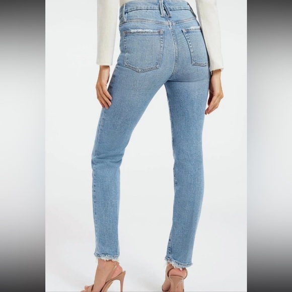 Good American Good Classic skinny straight jean - Picture 3 of 4